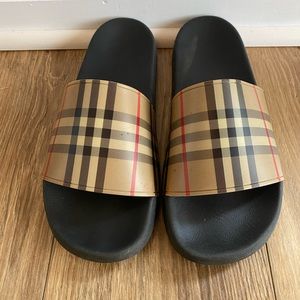 Burberry sandals, size 13